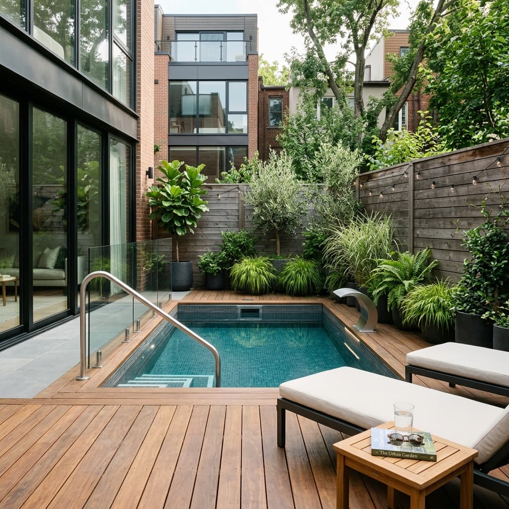 Luxury modern home with a beautiful pool in San Diego